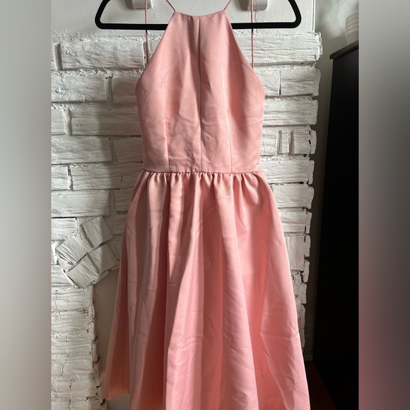 Pink Halter Dress - Picture 1 of 2